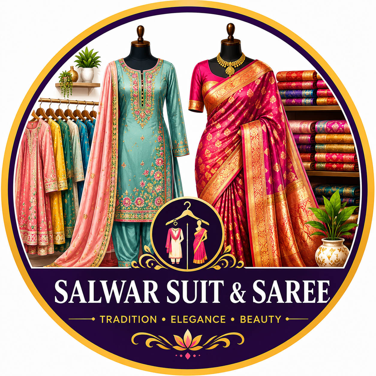 Aalwar Suit & Sarees